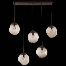 Hammerton PLB0066-05-GB-FA-C01-L1 - Aster Linear 5pc Multi-Pendant