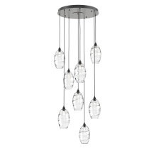 Hammerton CHB0035-08-MB-OC-C01-E2 - Ellisse Round 8pc Multi-Pendant