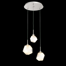 Hammerton CHB0039-03-BS-A-C01-L3 - Gem Round 3pc Multi-Pendant