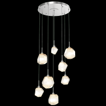 Hammerton CHB0039-08-SN-A-C01-L3 - Gem Round 8pc Multi-Pendant