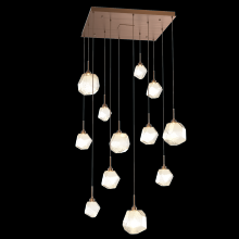 Hammerton CHB0039-12-RB-A-C01-L1 - Gem Square 12pc Multi-Pendant