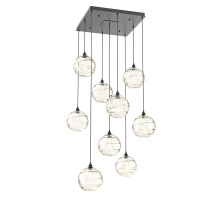 Hammerton CHB0047-09-MB-OA-C01-E2 - Terra Square 9pc Multi-Pendant