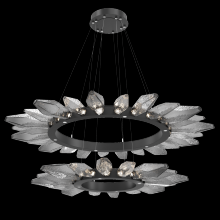 Hammerton CHB0050-2T-MB-CS-CA1-L3 - Rock Crystal Two-Tier Radial Ring