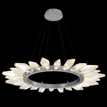 Hammerton CHB0050-56-GM-CA-CA1-L1 - Rock Crystal Radial Ring - 56