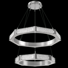 Hammerton CHB0061-2B-SN-GC-CA1-L1 - Glacier Two-Tier Ring