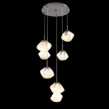 Hammerton CHB0089-05-GP-A-C01-L1 - Mesa Round 5pc Multi-Pendant