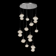 Hammerton CHB0089-11-SN-A-C01-L1 - Mesa Round 11pc Multi-Pendant