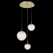 Hammerton CHB0092-03-GB-A-C01-L3 - Gaia Round 3pc Multi-Pendant