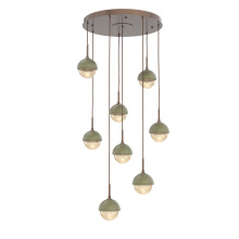 Hammerton CHB0093-08-BB-A-C01-L1-GE - Cabochon Round 8pc Multi-Pendant
