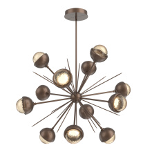 Hammerton CHB0093-0B-BB-A-001-L1-MS - Cabochon Chandelier Large Pendant Burnished Bronze