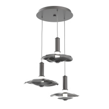 Hammerton CHB0099-03-GP-00-C01-L3-BI - Cumulus Round 3pc Multi-Pendant