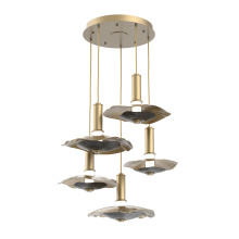 Hammerton CHB0099-05-GB-00-C01-L3-BI - Cumulus Round 5pc Multi-Pendant