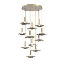 Hammerton CHB0099-11-GB-00-C01-L3-BI - Cumulus Round 11pc Multi-Pendant