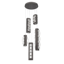 Hammerton CHB0100-05-GP-TE-CA1-L1-000 - Tessera Round 5pc Multi-Pendant