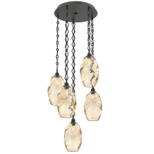 Hammerton CNB0035-05-MB-OA-CH1-E2 - Ellisse Round 5pc Multi-Pendant Chain