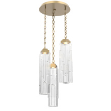 Hammerton CNB0056-03-GB-LC-CH1-L1 - Ledgestone Round Chain 3pc Multi-Pendant