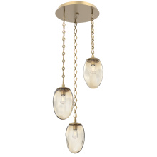 Hammerton CNB0063-03-GB-A-CH1-E2 - Meteo Round 3pc Multi-Pendant Chain (Bulb)