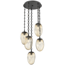 Hammerton CNB0063-05-MB-A-CH1-E2 - Meteo Round 5pc Multi-Pendant Chain (Bulb)
