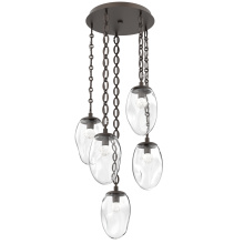Hammerton CNB0067-05-FB-FC-CH2-L3 - Meteo Round 5pc Multi-Pendant Chain (LED)