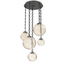 Hammerton CNB0092-05-MB-A-CH1-L1 - Gaia Round Chain 5pc Multi-Pendant