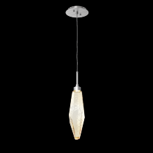 Hammerton LAB0050-17-SN-CA-C01-L1 - Rock Crystal Pendant - 17-Inch