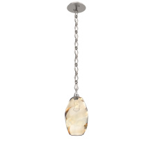 Hammerton LNB0035-01-BS-OA-CH1-E2 - Ellisse Round Single Pendant with Chain