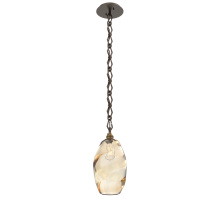 Hammerton LNB0035-01-FB-OA-CH1-E2 - Ellisse Round Single Pendant Chain