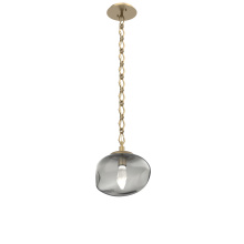Hammerton LNB0068-01-GB-GS-CH1-L3 - Nova Round Single Pendant Chain (LED)
