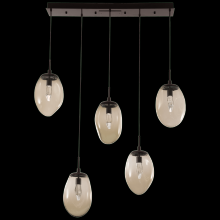 Hammerton PLB0067-05-GB-FA-C01-L1 - Meteo Linear 5pc Multi-Pendant