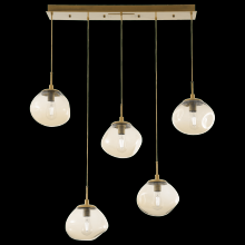 Hammerton PLB0064-05-GB-A-C01-E2 - Nova Linear 5pc Multi-Pendant