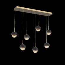 Hammerton PLB0093-07-GB-A-C01-L1-BM - Cabochon Linear 7pc Multi-Pendant