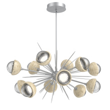 Hammerton PLB0093-0D-CS-C-001-L1-TR - Cabochon Chandelier Large Pendant Classic Silver