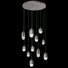 Hammerton CHB0079-11-GP-PC-C01-L1 - Pebble Round 11pc Multi-Pendant