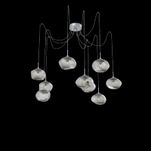 Hammerton SCB0064-09-CS-S-C01-E2 - Nova Round 9pc Swag Multi-Pendant (Bulb)