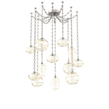 Hammerton SNB0048-12-BS-OA-CH1-E2 - Misto Multi Light Pendant Multi Port Canopy Beige Silver