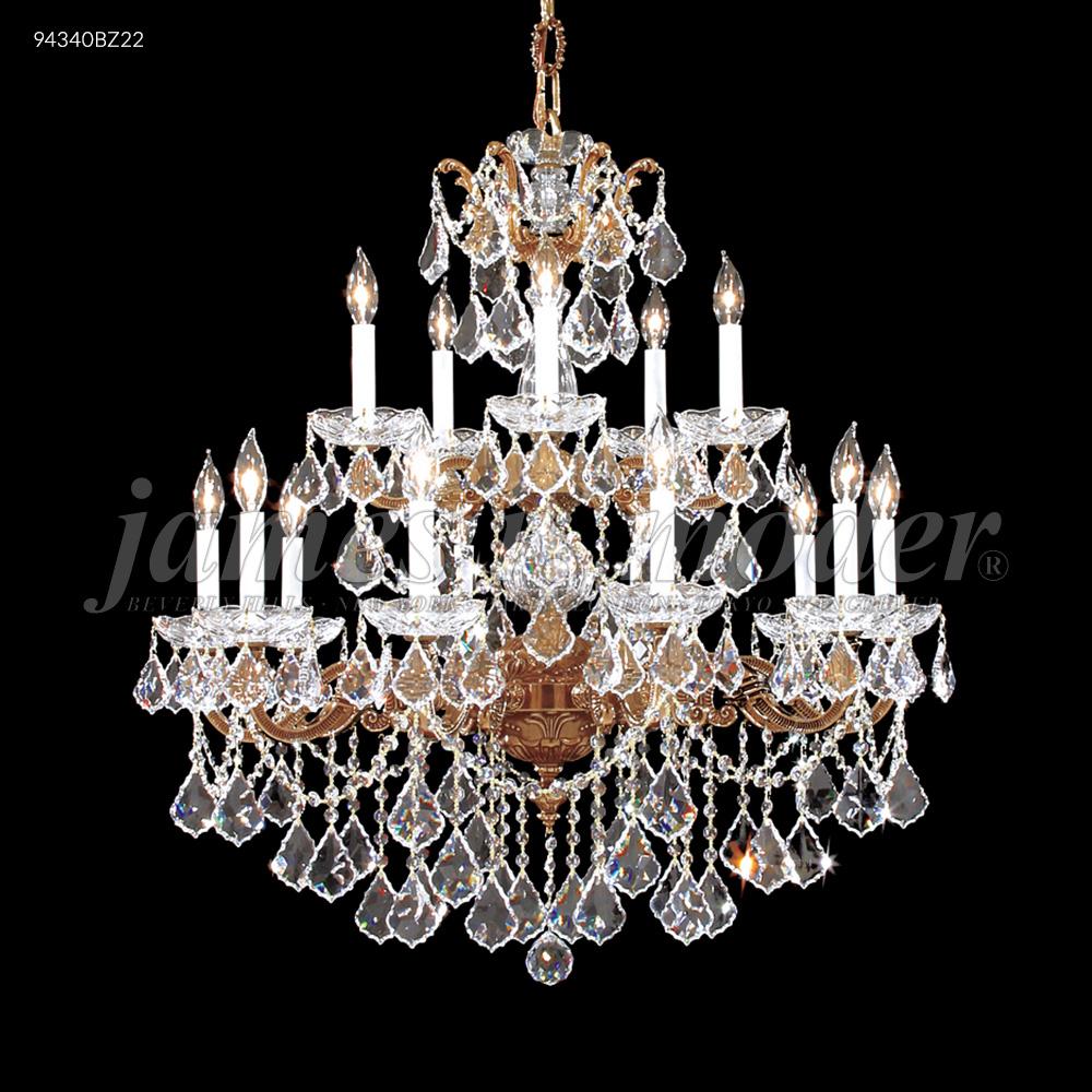 Madrid Cast Brass 15 Light Chandelier