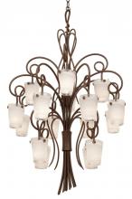 Kalco 4290SV/FROST - 12 light chandelier