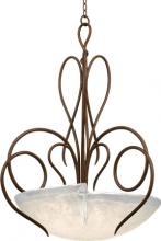 Kalco 4306SV/FROST - 5 light bowl