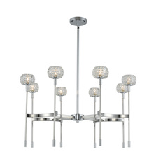 Kalco 511672CH - Mae 8 LT Chandelier