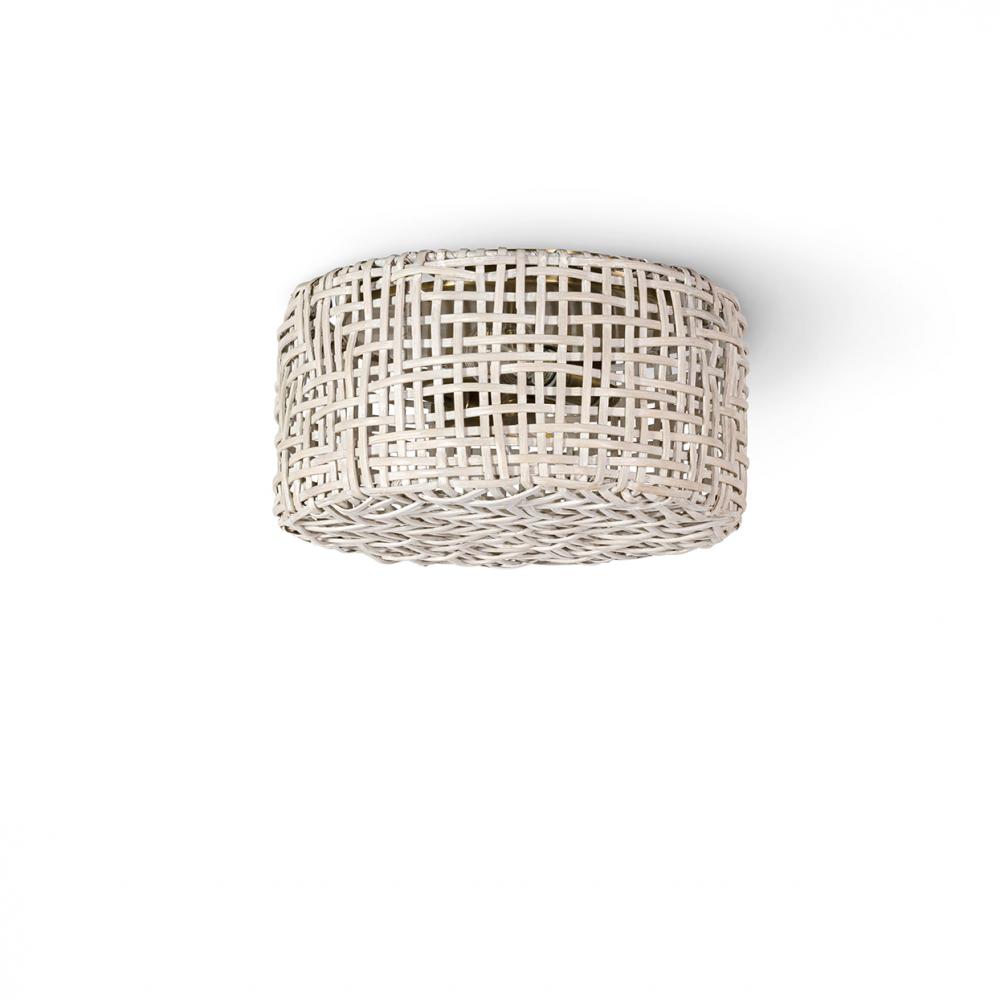 SEACLIFF FLUSH MOUNT WHITE