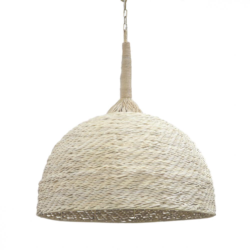 WISTERIA OVERSIZE PENDANT WHITEWASH