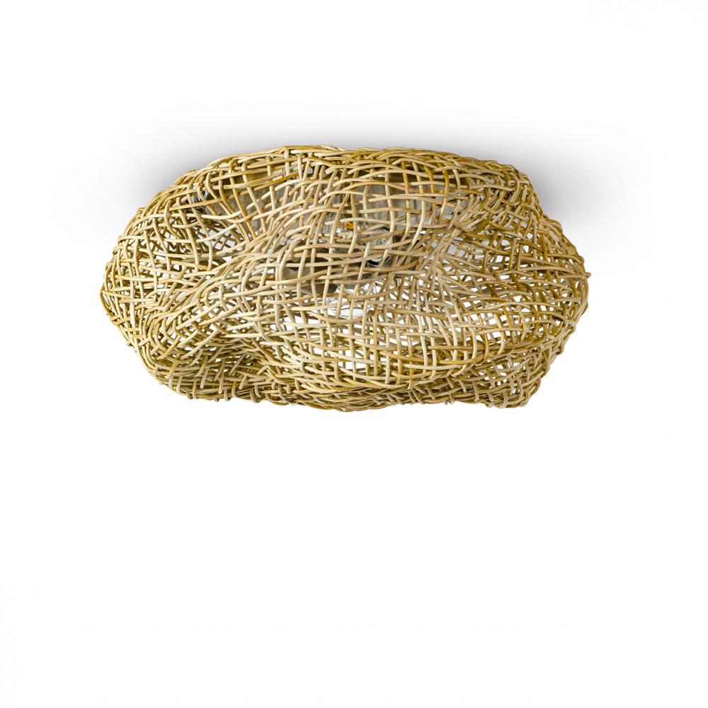 ANDORRA FLUSH MOUNT NATURAL