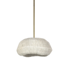 Palecek 2201-79 - RAVENNA PENDANT SMALL WHITEWASH