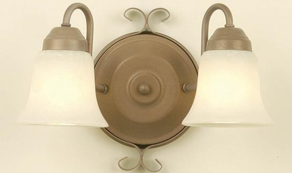 2-LIGHT WALL SCONCE