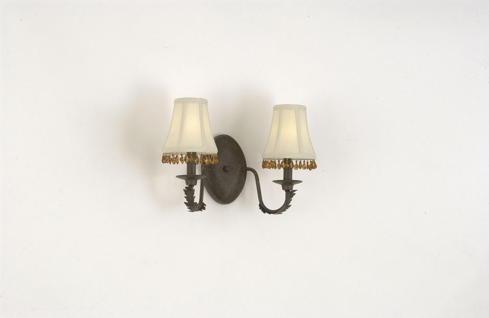 2-LIGHT WALL SCONCE