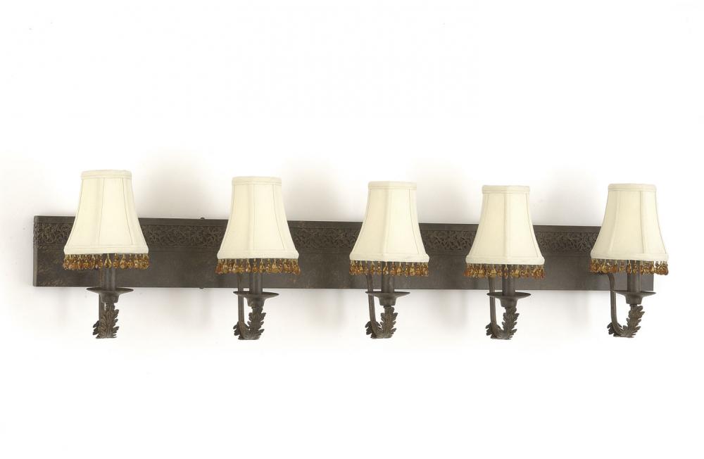5-LIGHT WALL SCONCE