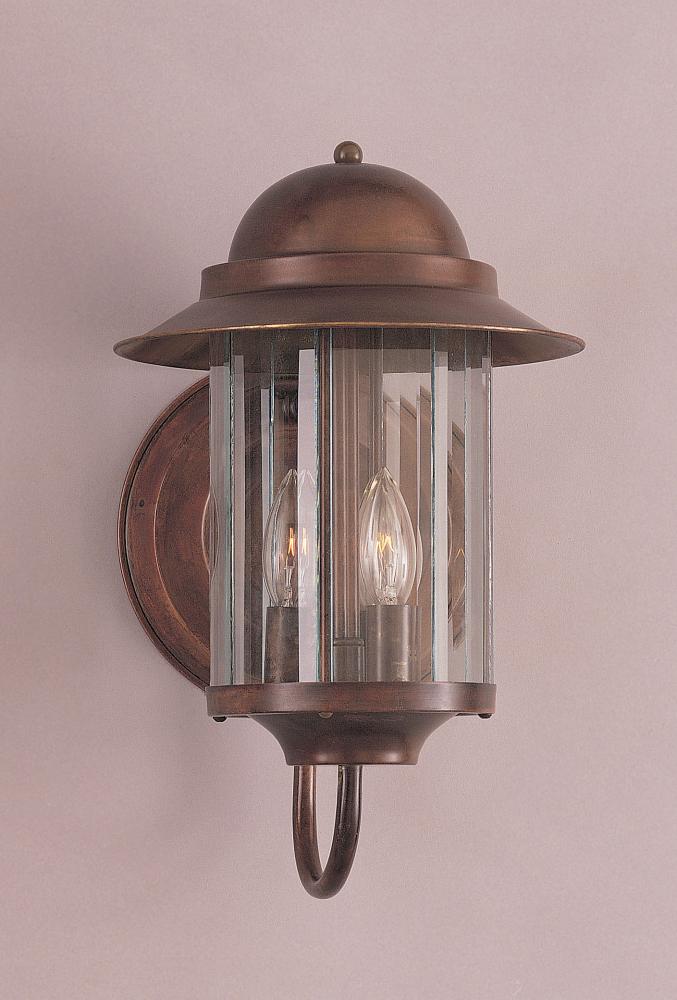 3-LIGHT OUTDOOR WALL SCONCE