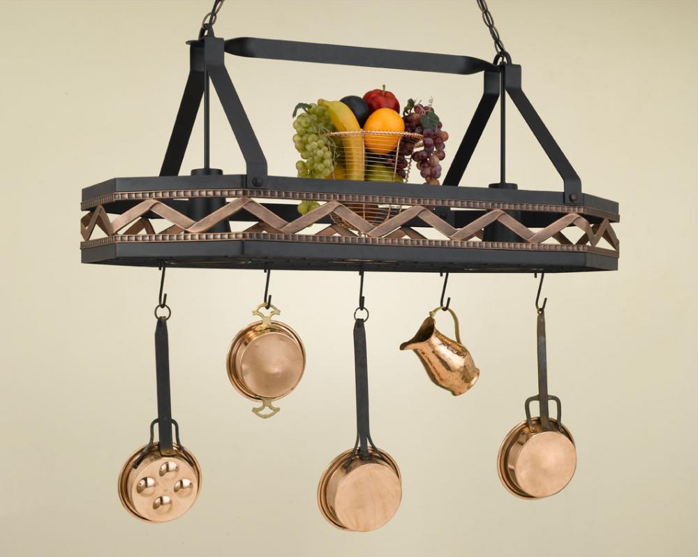 2-LITE POT RACK