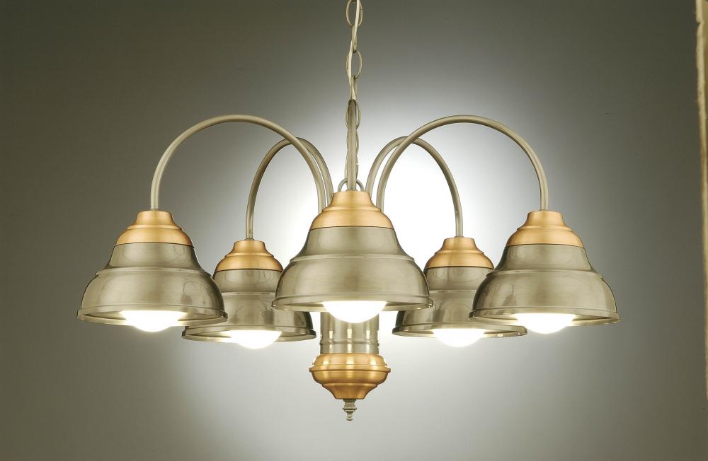 5-LIGHT CHANDELIER
