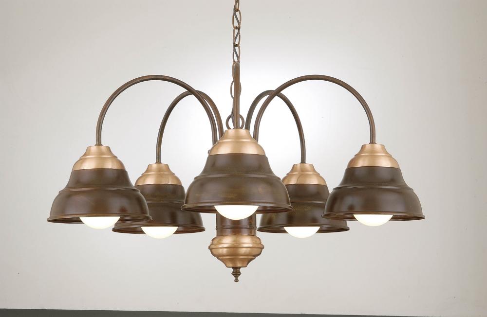 5-LIGHT CHANDELIER